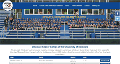 Desktop Screenshot of delawaresoccercamps.com